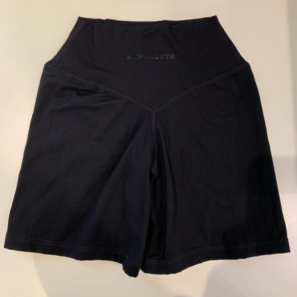 alphalete alphalux wonder short black - Picture 5 of 5